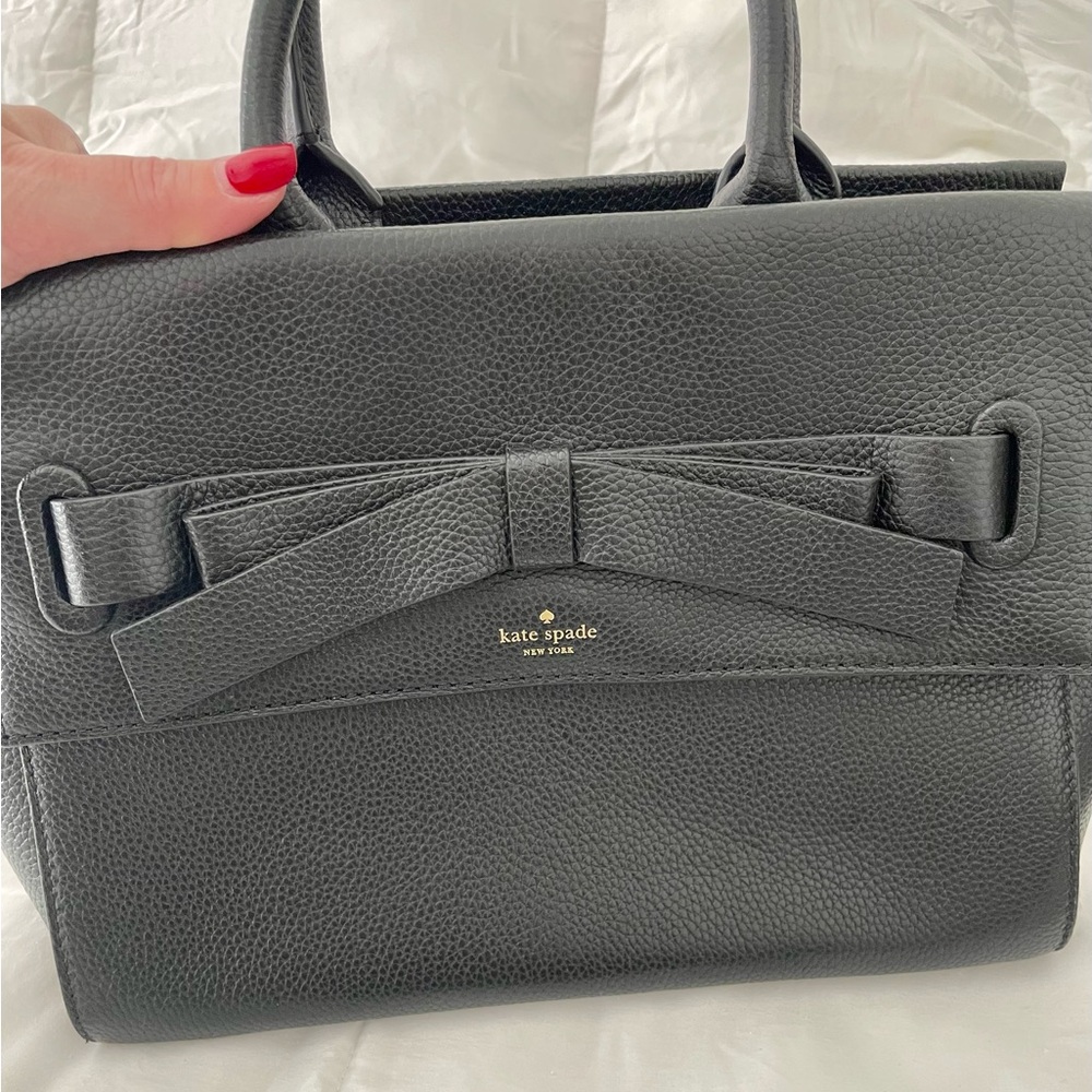 Kate Spade Black Leather Handbag